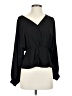 ALLSAINTS Black Long Sleeve Blouse Size XS - photo 1