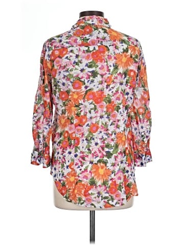 HD in Paris 3/4 Sleeve Button-Down Shirt (view 2)