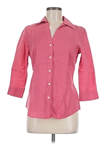 Brooks Brothers 3/4 Sleeve Button-Down Shirt (view 1)
