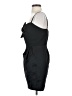 H&M 100% Polyester Black Cocktail Dress Size 4 - photo 5