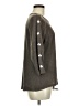 French Laundry Gray 3/4 Sleeve Top Size M - photo 4