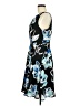 Elle Print Blue Cocktail Dress Size 6 - photo 5