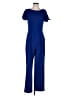 Jessica Howard Solid Blue Jumpsuit Size 6 - photo 1