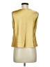 Anne Klein Gold Sleeveless Blouse Size 6 (petite) - photo 2