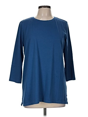 Lands' End 3/4 Sleeve T-Shirt (view 1)