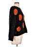 Lumiere 100% Acrylic Polka Dots Black Pullover Sweater Size L - photo 4