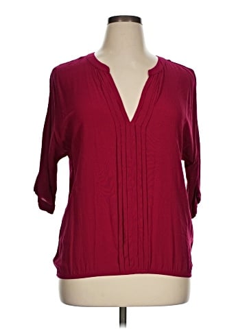 Gap Outlet 3/4 Sleeve T-Shirt (view 1)