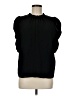 Ann Taylor LOFT 100% Polyester Black Sleeveless Blouse Size M - photo 1