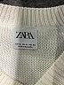 Zara Solid Ivory Pullover Sweater Size XL - photo 7