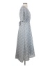 Bobeau 100% Polyester Paisley Gray Casual Dress Size S - photo 4