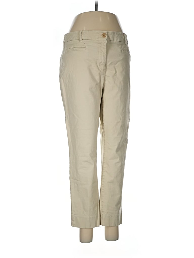 Pre-owned Ann Taylor Khaki Pant In Tan