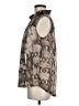 Chloe K 100% Polyester Animal Print Gray Sleeveless Blouse Size M - photo 5