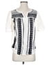 Hinge 100% Polyester White Short Sleeve Blouse Size S - photo 1