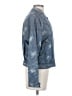 Free People 100% Cotton Stars Blue Denim Jacket Size S - photo 4