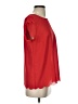 Papermoon 100% Polyester Red Short Sleeve Blouse Size S - photo 4