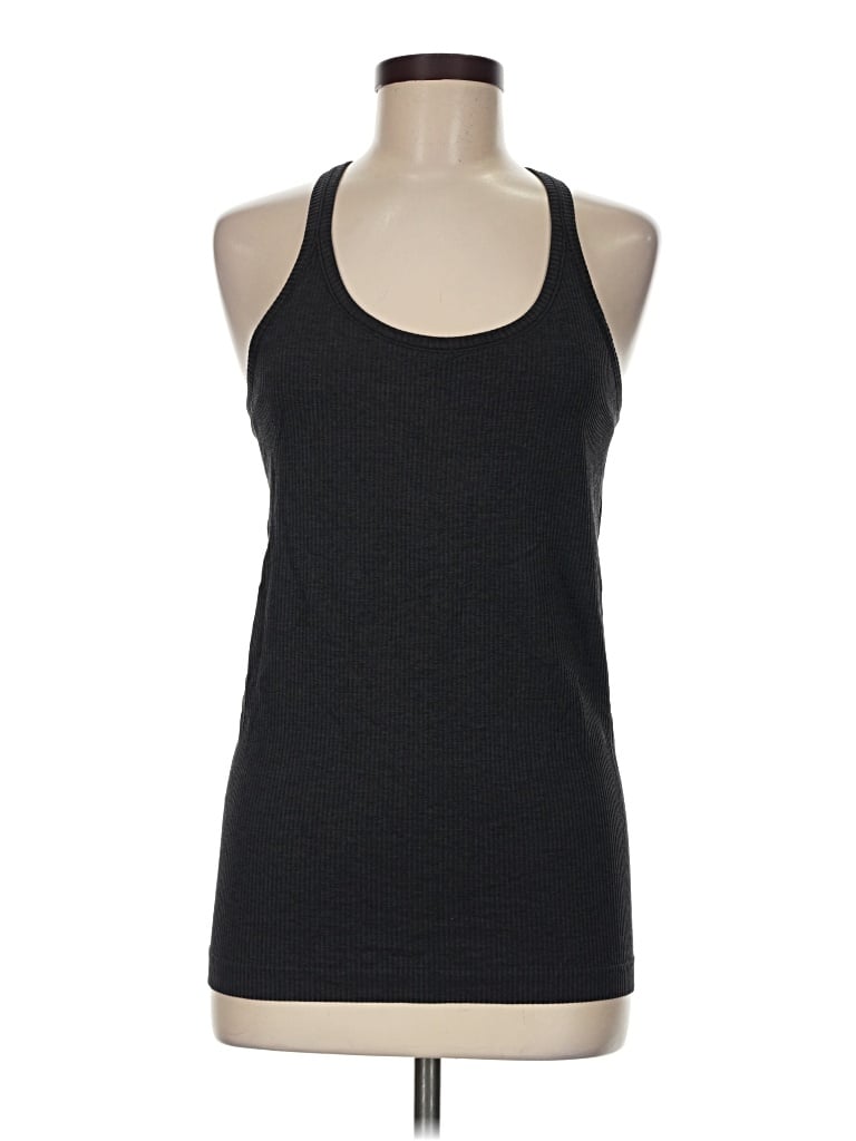 Pre-owned Lululemon Athletica Active Tank Top In Black