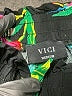 VICI Tropical Black Shorts Size M - photo 3
