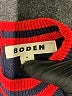 Boden Color Block Black Pullover Sweater Size M - photo 7