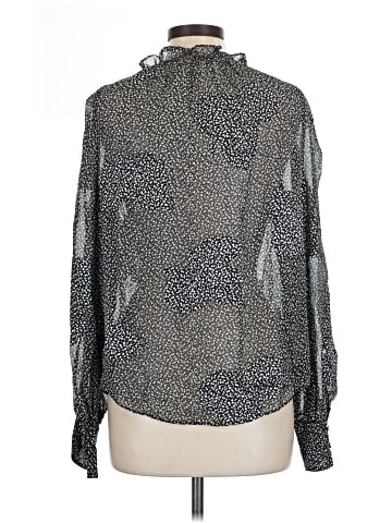 Rebecca Taylor Long Sleeve Silk Top (view 2)