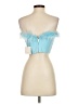 Superdown Blue Sleeveless Top Size S - photo 2