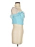 Superdown Blue Sleeveless Top Size S - photo 4