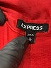 Express 100% Polyester Solid Red Short Sleeve Blouse Size XL - photo 7