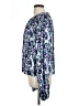AMUR Blue Long Sleeve Blouse Size L - photo 5
