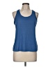 Athletic Works 100% Polyester Blue Active Tank Size 8 - photo 1