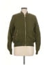 Topshop 100% Polyester Solid Green Jacket Size 6 - photo 1