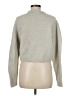 Zara Solid Gray Pullover Sweater Size M - photo 2