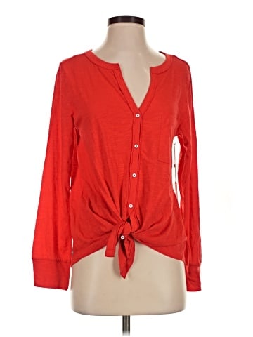 Caslon Long Sleeve Henley (view 1)