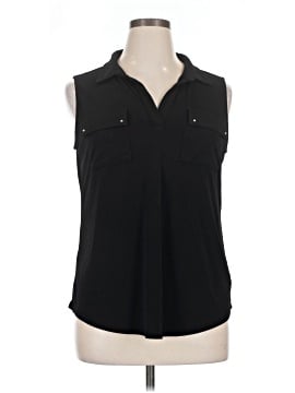 Always Indigo Sleeveless Blouse