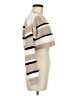 Shein 100% Acrylic Stripes Tan Pullover Sweater Size M - photo 4