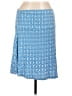 Yala Argyle Blue Casual Skirt Size L - photo 1