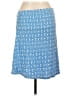 Yala Argyle Blue Casual Skirt Size L - photo 2