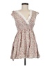 No Comment Floral White Casual Dress Size M - photo 1
