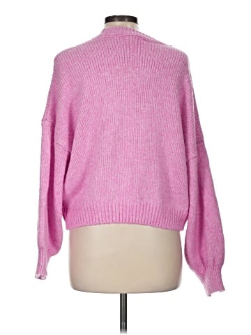 Pink Rose Pullover Sweater (view 2)
