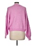 Pink Rose 100% Polyester Pink Pullover Sweater Size M - photo 2