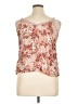 Maurices 100% Rayon Pink Sleeveless Blouse Size XL - photo 2