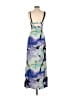 Leifsdottir Graphic Blue Cocktail Dress Size 2 - photo 2