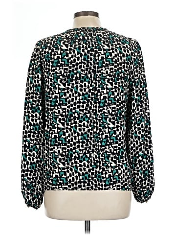 Alice & Trixie Long Sleeve Silk Top (view 2)