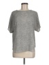 Anne Klein Gray Short Sleeve Blouse Size M - photo 1