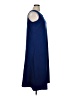 Chadwicks Solid Blue Casual Dress Size XL - photo 4