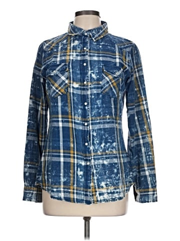 Lovestitch Long Sleeve Button-Down Shirt (view 1)