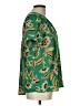 DR2 100% Polyester Green Short Sleeve Blouse Size L - photo 4