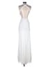 Mac Duggal 100% Polyester White Cocktail Dress Size 6 - photo 2