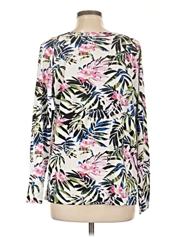 Caribbean Joe Long Sleeve Blouse (view 2)