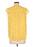 Fun2Fun Yellow Short Sleeve Blouse Size L - photo 2