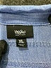 Mossimo Blue Short Sleeve Blouse Size XL - photo 7