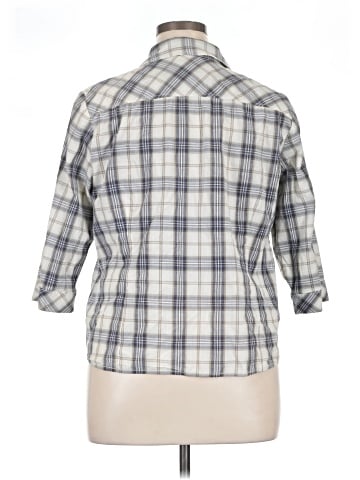 SONOMA life + style 3/4 Sleeve Button-Down Shirt (view 2)